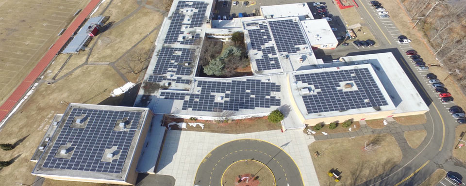 Manchester School Solar Roof Installation :: Patriot Solar Group